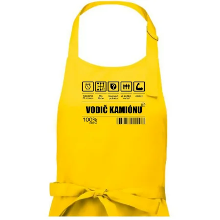 Čiarový kód - Vodič kamiónu
