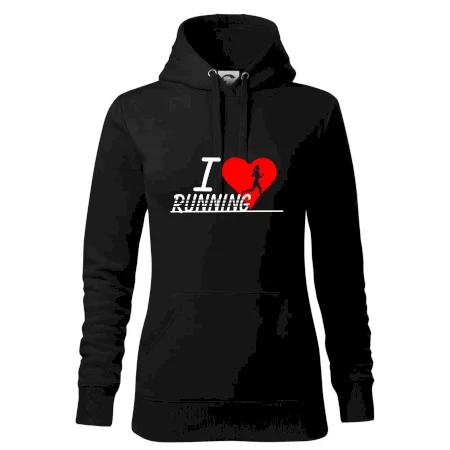 I love running dievča