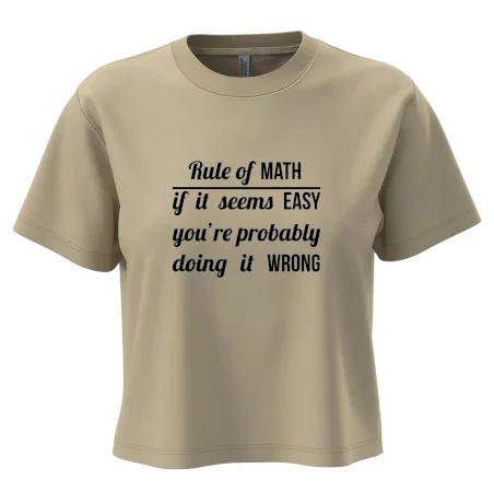 Rule of math