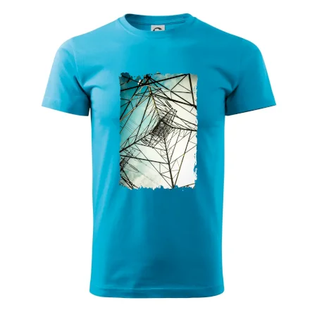 Farebné nebo - stožiare vysokého napätia