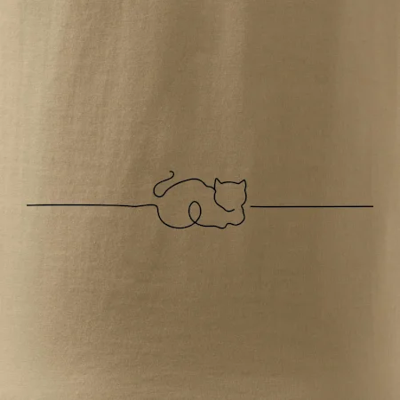 Mačka linka kreslená