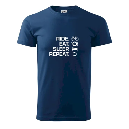 Ride Eat Sleep Repeat bicykel