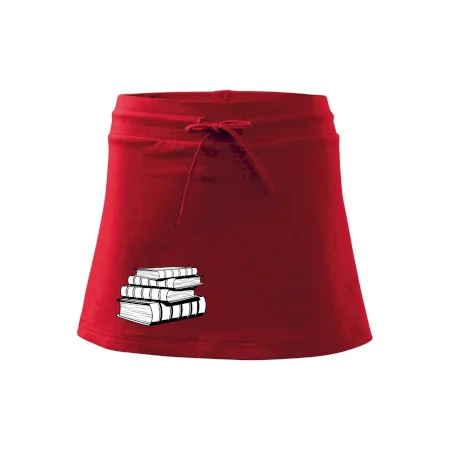 Knihy čiernobiele na sebe