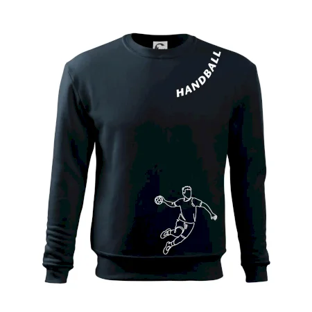 Handball nápis šikmo