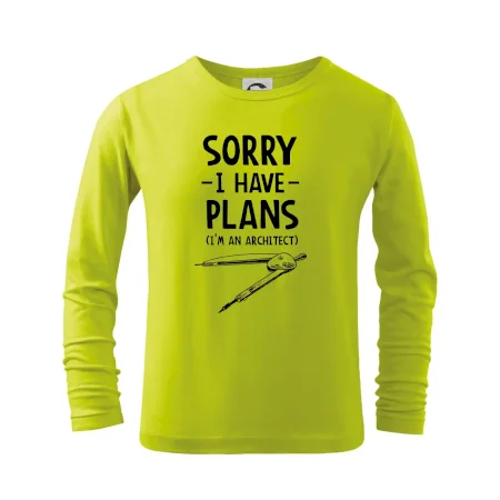 Sorry I have plans - architect