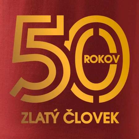 50 rokov zlatý človek