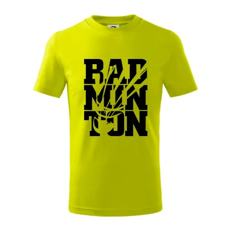 Badminton nápis