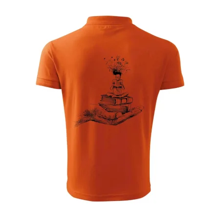 Čitateľ - ruka kreslená