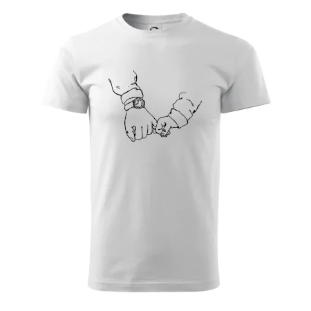 Otec a syn ruky obrys