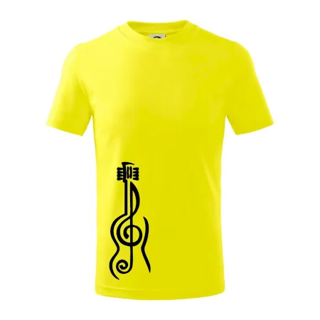 Husľový kľúč gitara