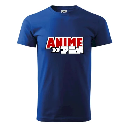 Anime nápis červený