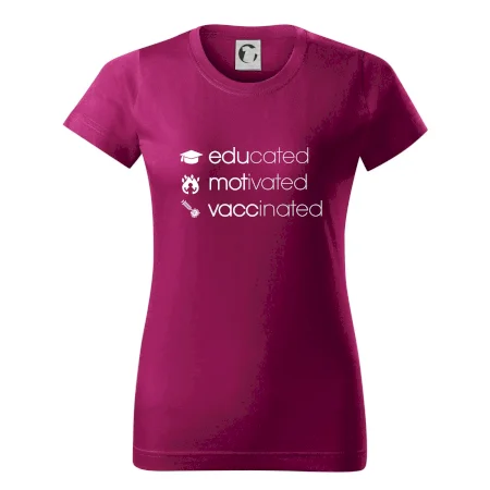 Educated motivated vaccinated