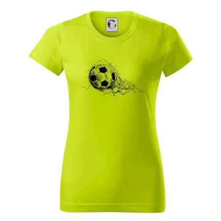 Futbalová lopta - kresba ceruzkou