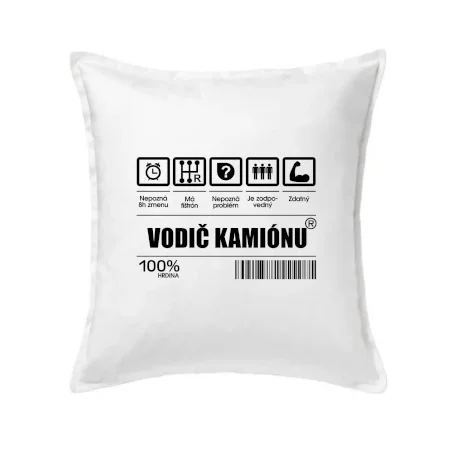 Čiarový kód - Vodič kamiónu