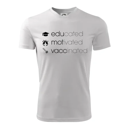 Educated motivated vaccinated