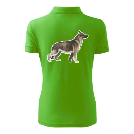 Nemecký ovčiak - hnedý kreslený