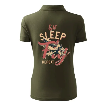 Eat Sleep Fly Repeat letadlo