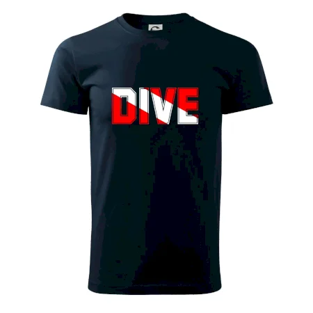 Dive nápis vlajka
