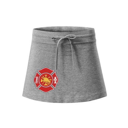 Fire department logo červené