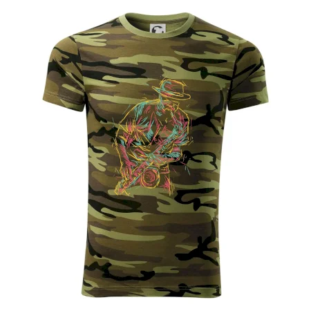 Jazz saxofón splash