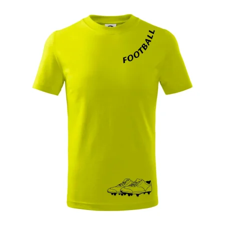 FOOTBALL nápis šikmo