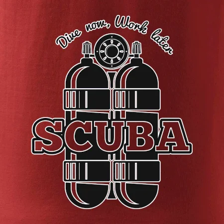 Dive now work later - Scuba