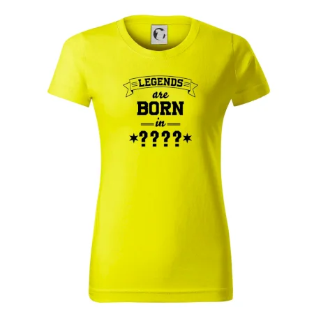 Legends are born in (Tvoj mesiac narodenia)