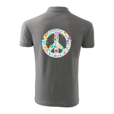 Peace and love symbol