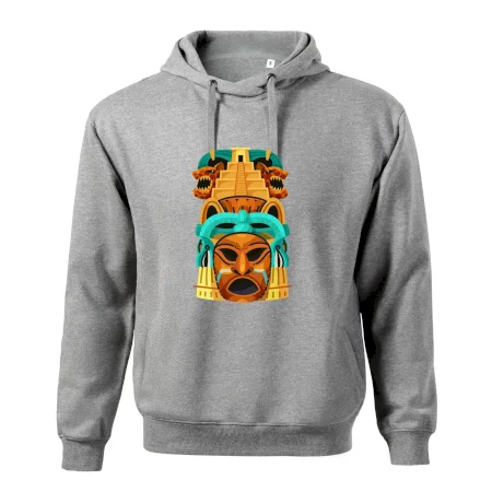 Mayová maska s pyramídou