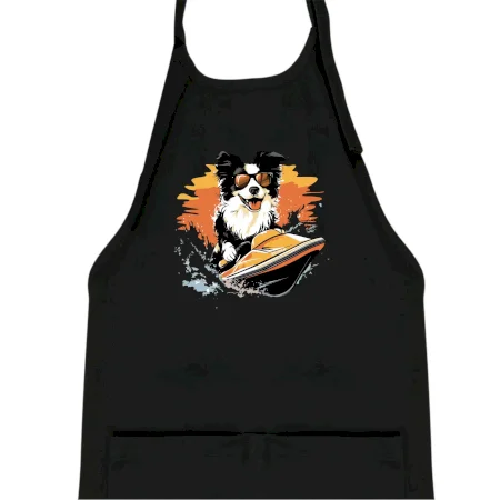 Border Kólia na vodnom skútri