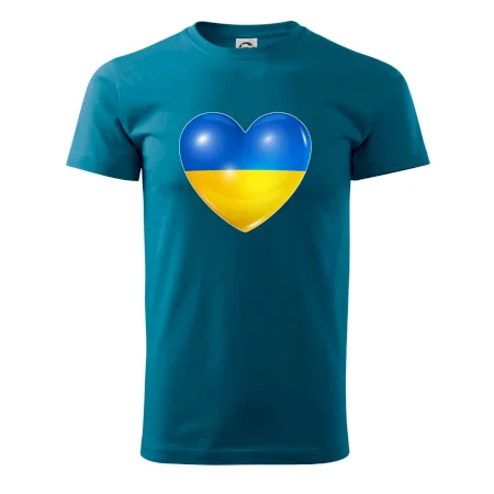 Ukrajina srdce vlajka