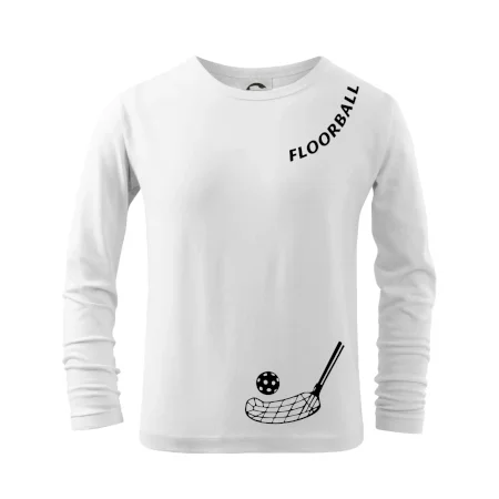 Floorball nápis šikmo