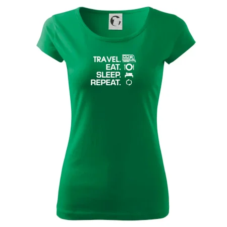 Eat sleep travel - Veľký príves