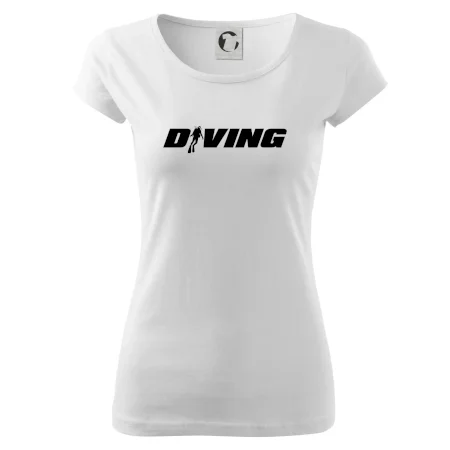 Diving nápis potápač