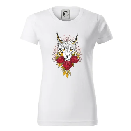 Rys s červenými ružami (Pecka design)