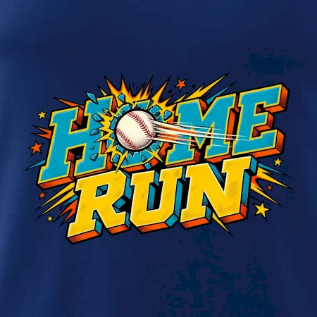 Home run komiksový nápis