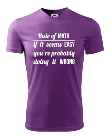 Rule of math