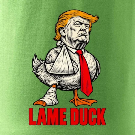 Donald Trump lame duck rytina