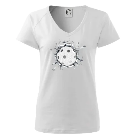 Florbal lopta v triku