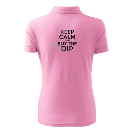 Zelenočervený graf Keep Calm and Buy the Dip