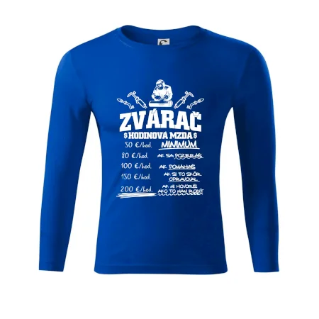 Hodinová mzda zvárač