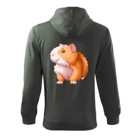 Morča - kreslené, bielo oranžové