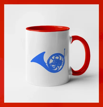 Blue French Horn