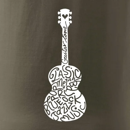 Gitara - názvy hudobných štýlov