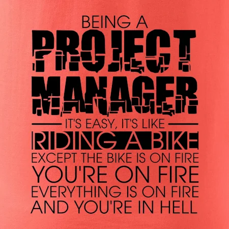 Being A Project Manager - bike