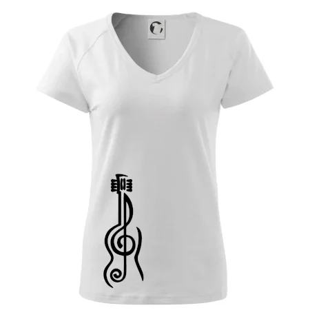 Husľový kľúč gitara