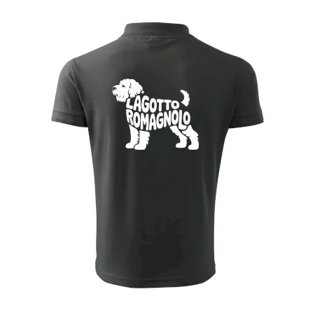 Lagotto romagnolo nápis v tele