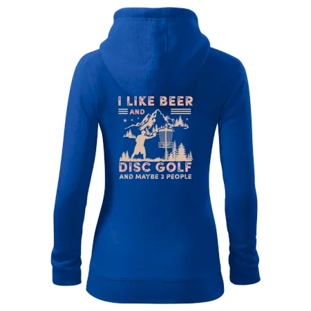 I like beer and disc golf