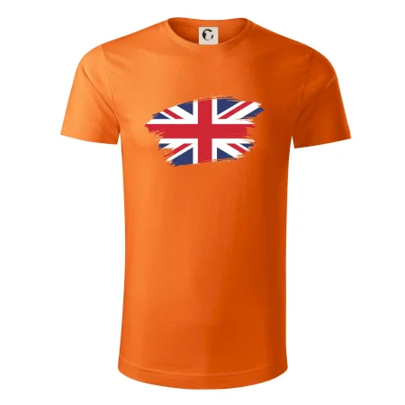 Britská vlajka roztrhaná