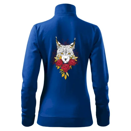 Rys s červenými ružami (Pecka design)